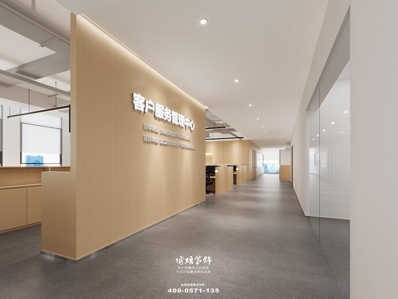 杭州简约风格办公室装修设计案例