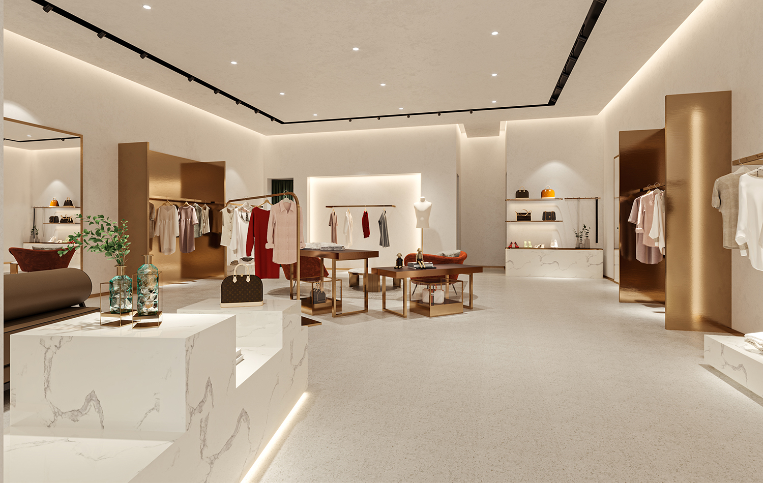 杭州创意服装店面装修设计案例(杭州创意服装店面装修设计效果图) 杭州创意服装店面装修设计案例(杭州创意服装店面装修设计效果图)